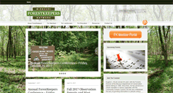 Desktop Screenshot of forestkeepers.org